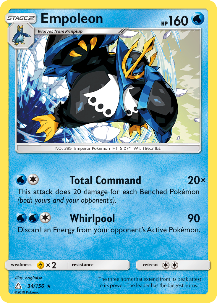 Empoleon (34/156) [Sun & Moon: Ultra Prism] | GnG Games