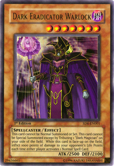 Dark Eradicator Warlock [SD6-EN001] Ultra Rare | GnG Games