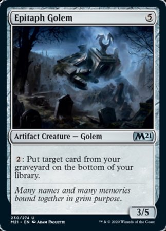 Epitaph Golem [Core Set 2021] | GnG Games