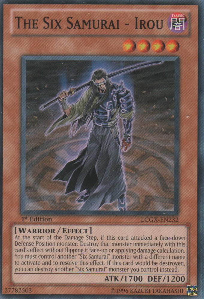 The Six Samurai - Irou [LCGX-EN232] Common | GnG Games