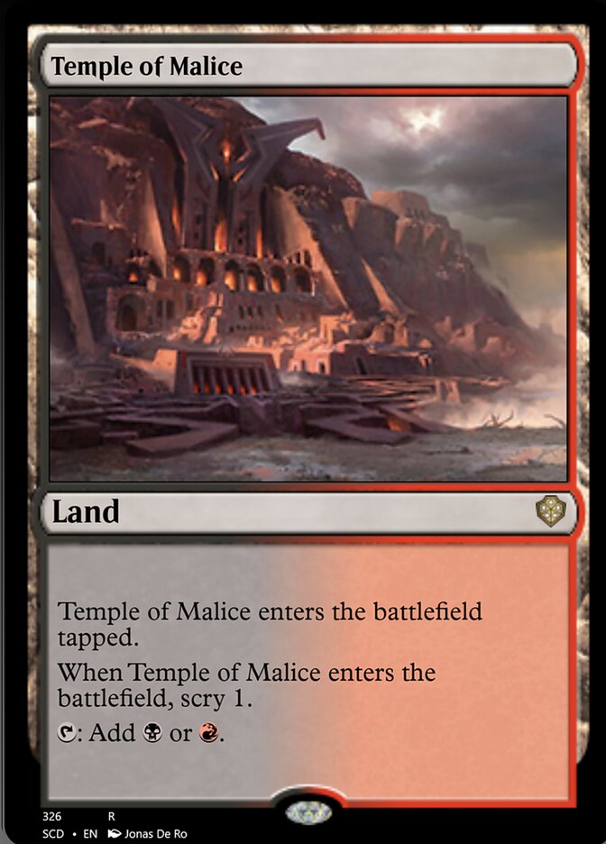 Temple of Malice [Starter Commander Decks] | GnG Games