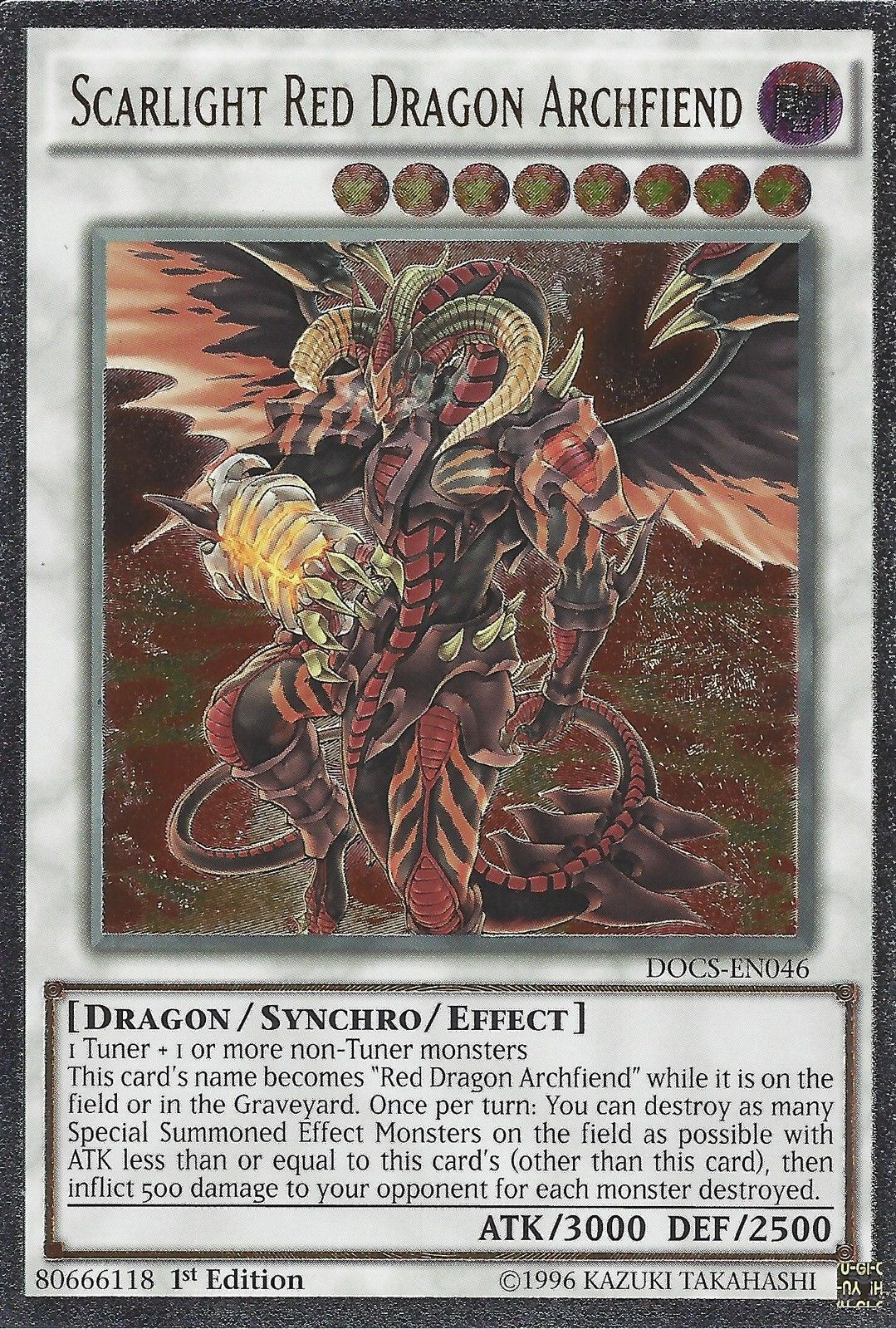 Scarlight Red Dragon Archfiend (UTR) [DOCS-EN046] Ultimate Rare | GnG Games