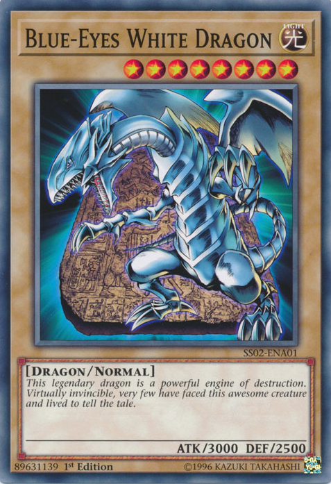 Blue-Eyes White Dragon [SS02-ENA01] Common | GnG Games