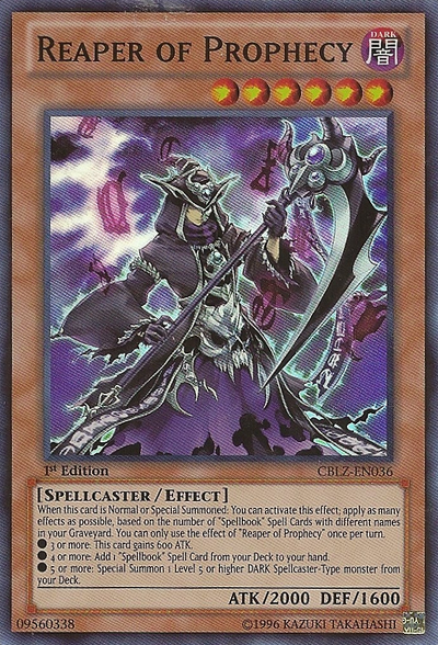 Reaper of Prophecy [CBLZ-EN036] Super Rare | GnG Games