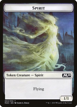 Spirit Token [Core Set 2020 Tokens] | GnG Games