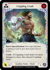 Crippling Crush [U-WTR043] (Welcome to Rathe Unlimited)  Unlimited Rainbow Foil | GnG Games