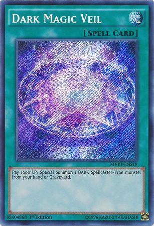 Dark Magic Veil [MVP1-ENS19] Secret Rare | GnG Games