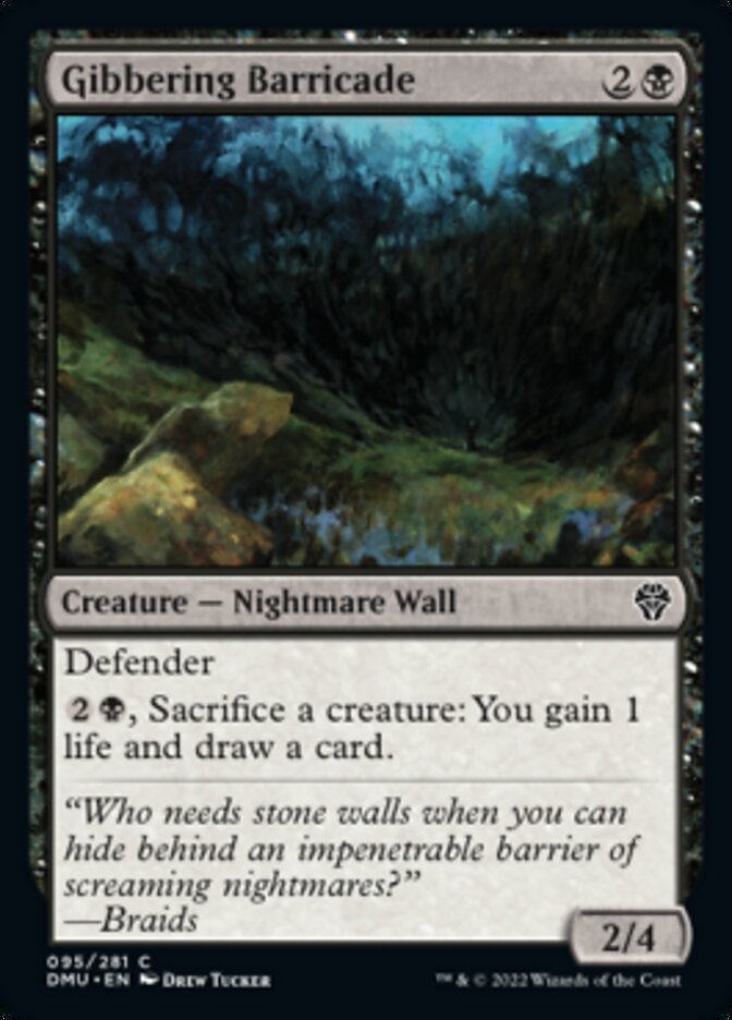 Gibbering Barricade [Dominaria United] | GnG Games