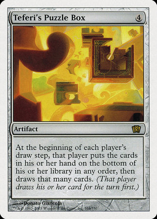 Teferi's Puzzle Box [Eighth Edition] | GnG Games