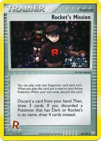 Rocket's Mission (88/109) (Stamped) [EX: Team Rocket Returns] | GnG Games