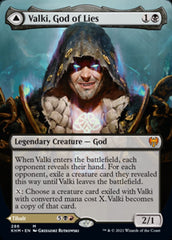 Valki, God of Lies // Tibalt, Cosmic Impostor (Borderless) [Kaldheim] | GnG Games