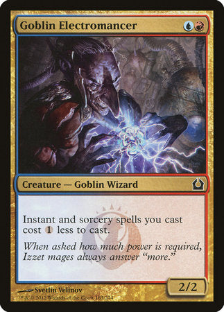 Goblin Electromancer [Return to Ravnica] | GnG Games