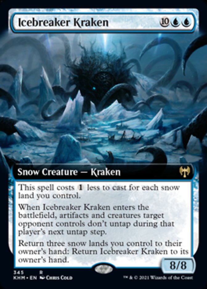 Icebreaker Kraken (Extended Art) [Kaldheim] | GnG Games