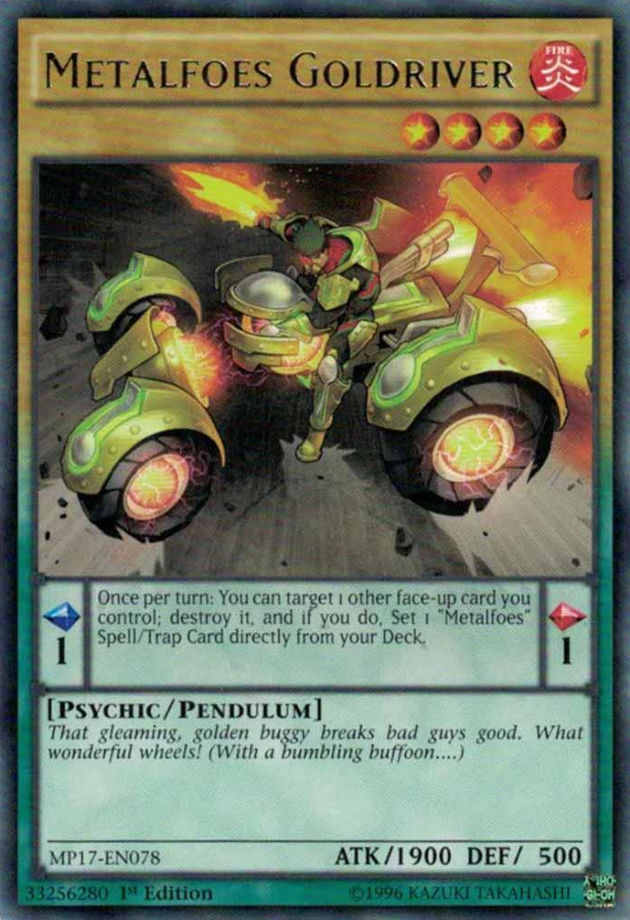 Metalfoes Goldriver [MP17-EN078] Rare | GnG Games