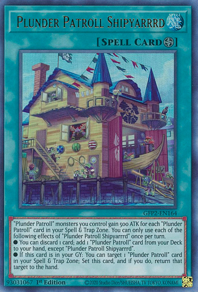 Plunder Patroll Shipyarrrd [GFP2-EN164] Ultra Rare | GnG Games