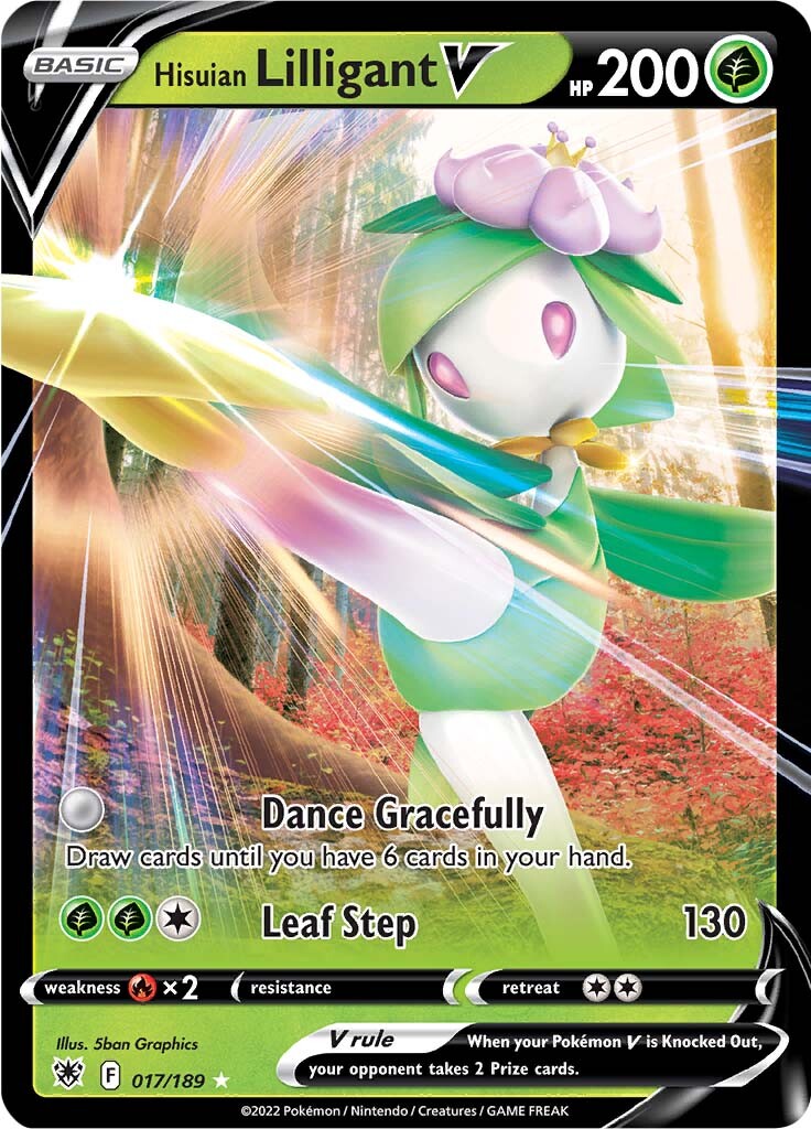 Hisuian Lilligant V (017/189) [Sword & Shield: Astral Radiance] | GnG Games