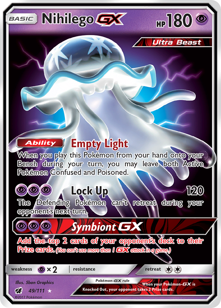 Nihilego GX (49/111) [Sun & Moon: Crimson Invasion] | GnG Games