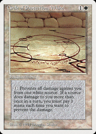 Circle of Protection: White [Summer Magic / Edgar] | GnG Games