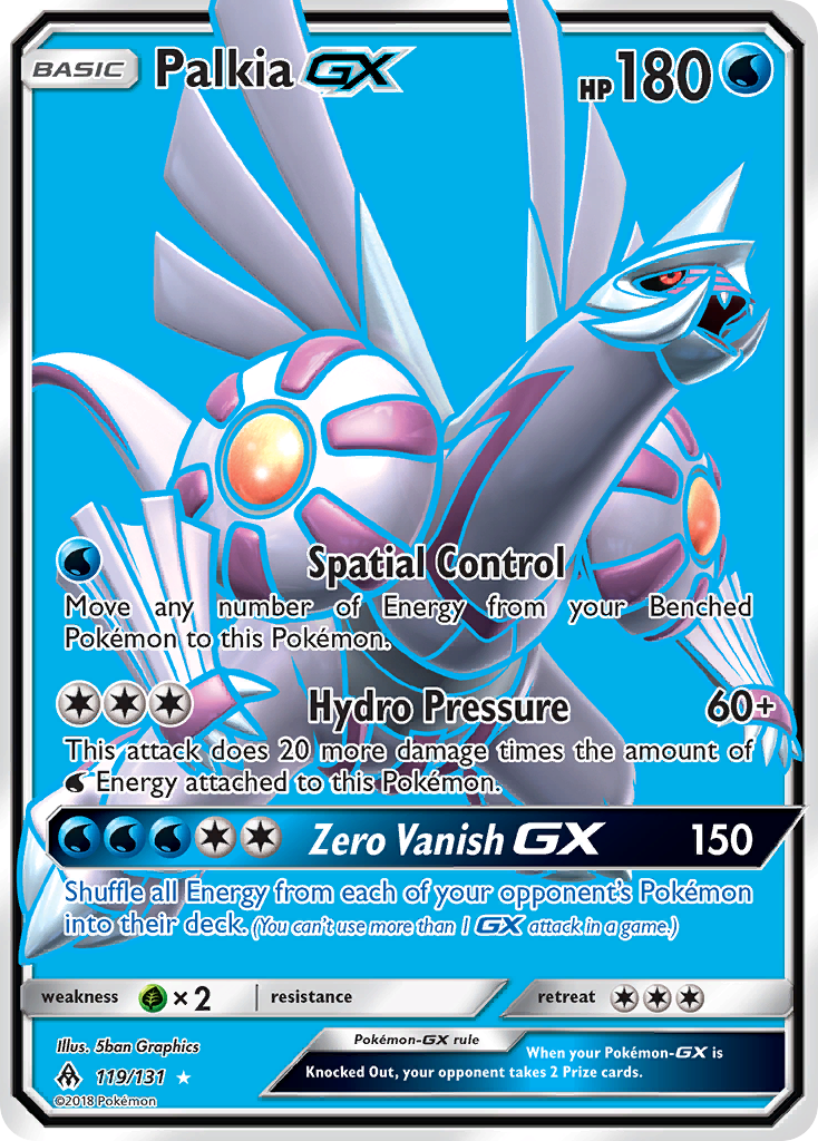 Palkia GX (119/131) [Sun & Moon: Forbidden Light] | GnG Games