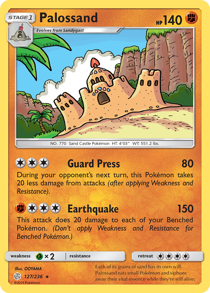 Palossand (127/236) [Sun & Moon: Cosmic Eclipse] | GnG Games