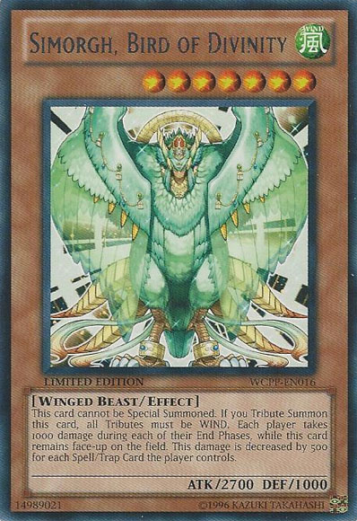 Simorgh, Bird of Divinity [WCPP-EN016] Rare | GnG Games