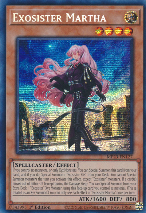 Exosister Martha [MP23-EN127] Prismatic Secret Rare | GnG Games