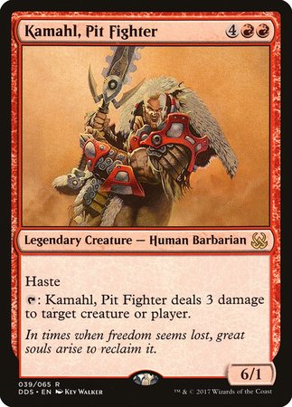 Kamahl, Pit Fighter [Duel Decks: Mind vs. Might] | GnG Games