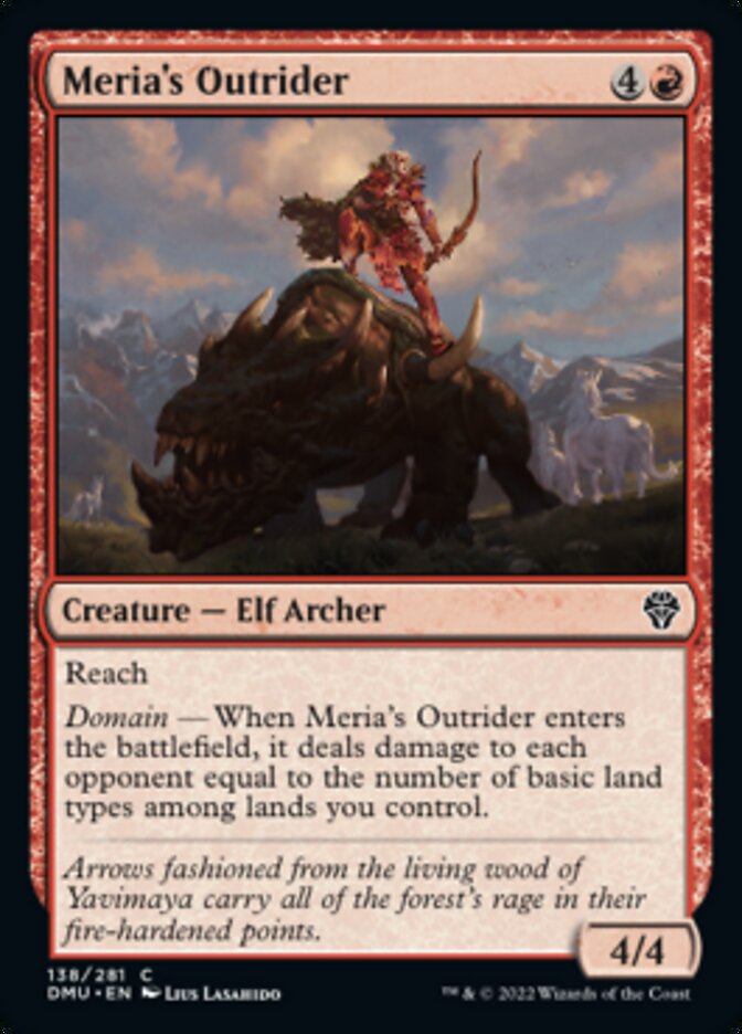 Meria's Outrider [Dominaria United] | GnG Games