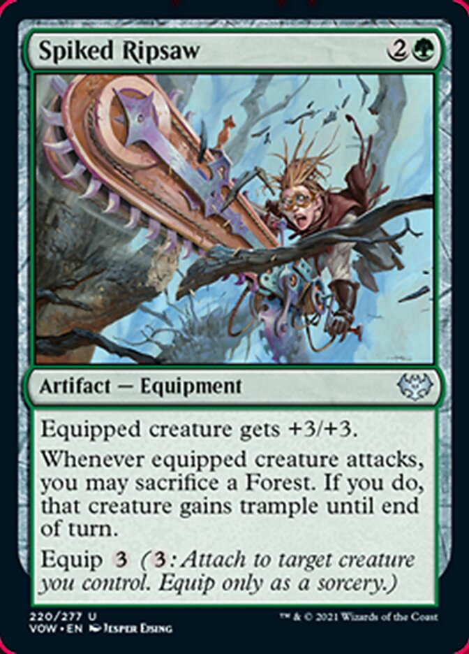 Spiked Ripsaw [Innistrad: Crimson Vow] | GnG Games