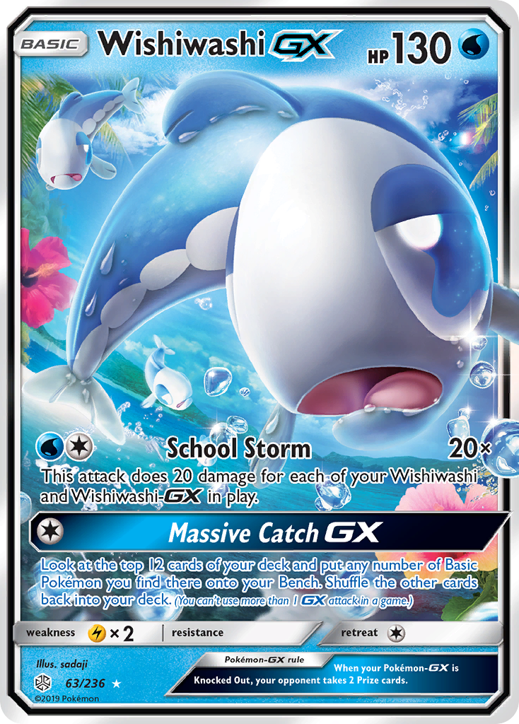 Wishiwashi GX (63/236) [Sun & Moon: Cosmic Eclipse] | GnG Games