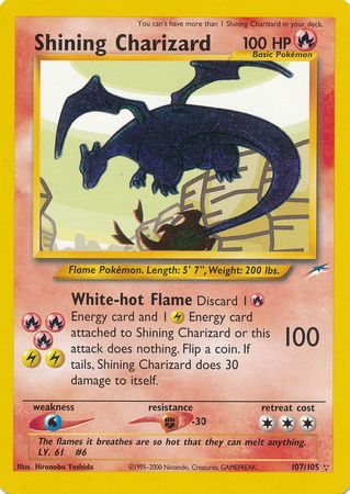 Shining Charizard (107/105) [Neo Destiny Unlimited] | GnG Games