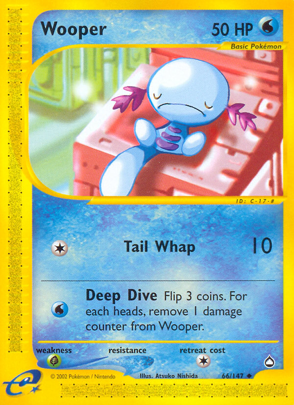 Wooper (66/147) [Aquapolis] | GnG Games