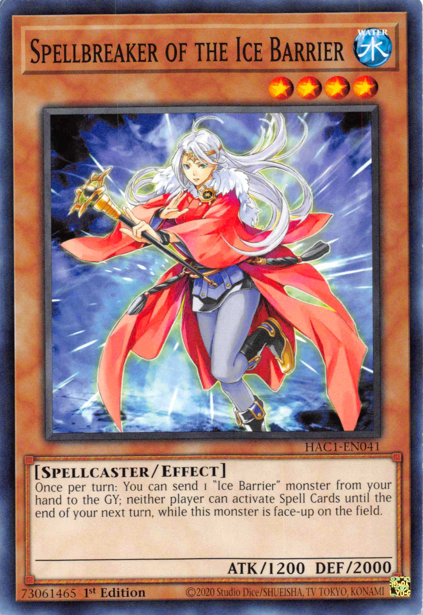 Spellbreaker of the Ice Barrier [HAC1-EN041] Common | GnG Games