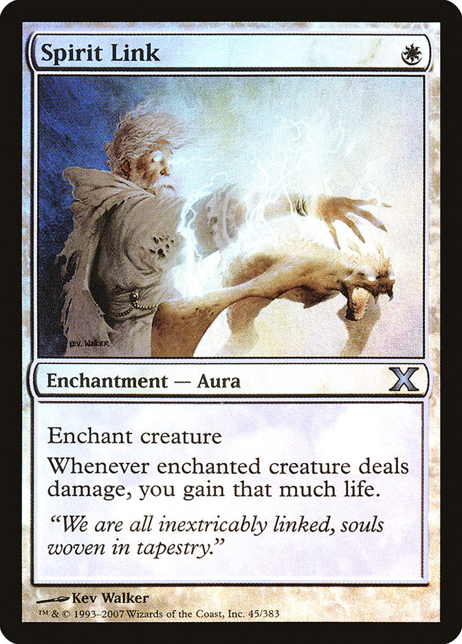 Spirit Link (Premium Foil) [Tenth Edition] | GnG Games
