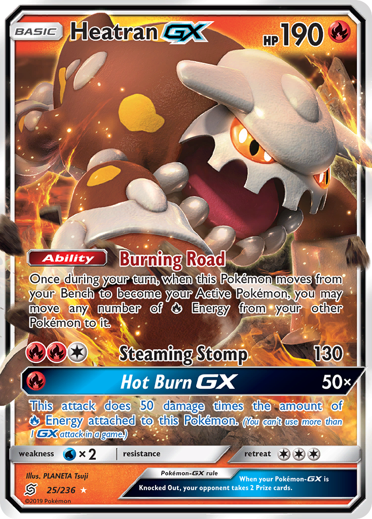 Heatran GX (25/236) [Sun & Moon: Unified Minds] | GnG Games