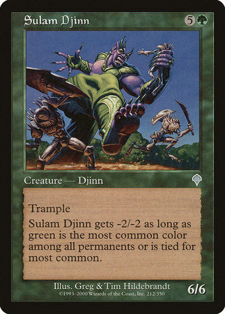 Sulam Djinn [Invasion] | GnG Games