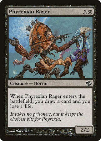 Phyrexian Rager [Duel Decks: Garruk vs. Liliana] | GnG Games