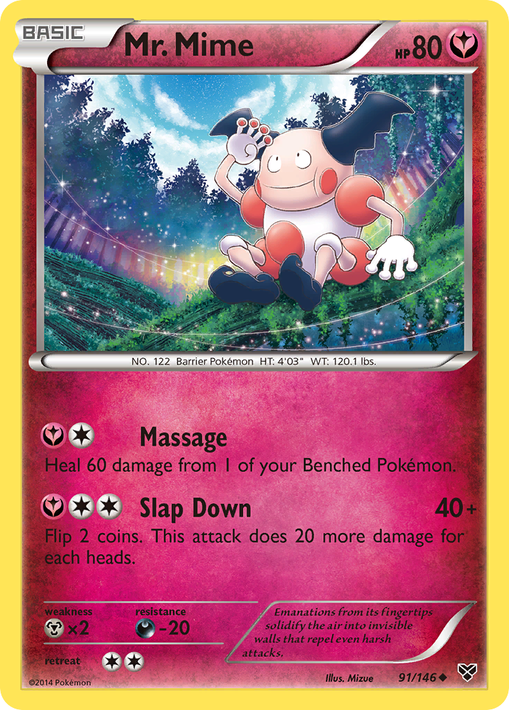 Mr. Mime (91/146) [XY: Base Set] | GnG Games
