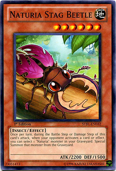 Naturia Stag Beetle [STBL-EN032] Common | GnG Games