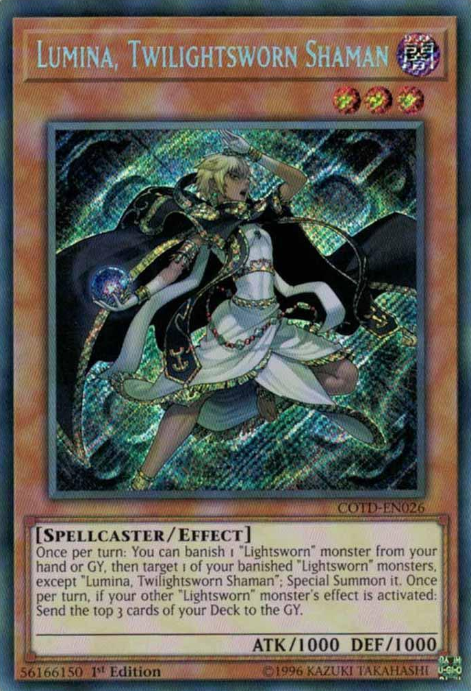 Lumina, Twilightsworn Shaman [COTD-EN026] Secret Rare | GnG Games