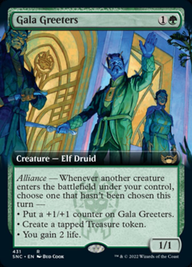 Gala Greeters (Extended Art) [Streets of New Capenna] | GnG Games