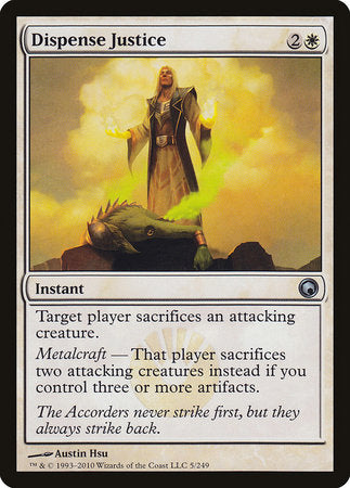 Dispense Justice [Scars of Mirrodin] | GnG Games