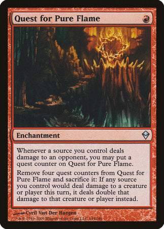 Quest for Pure Flame [Zendikar] | GnG Games