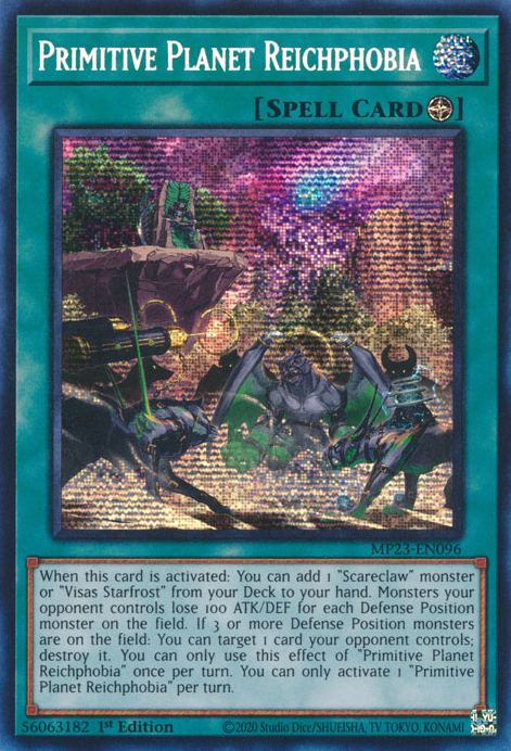 Primitive Planet Reichphobia [MP23-EN096] Prismatic Secret Rare | GnG Games