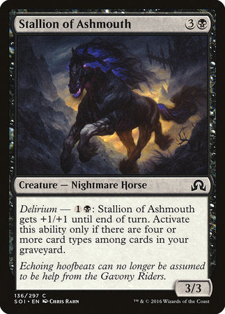 Stallion of Ashmouth [Shadows over Innistrad] | GnG Games