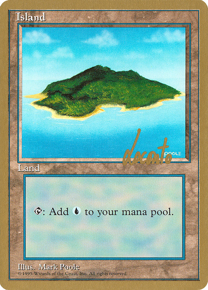 Island (ml367) (Michael Loconto) [Pro Tour Collector Set] | GnG Games