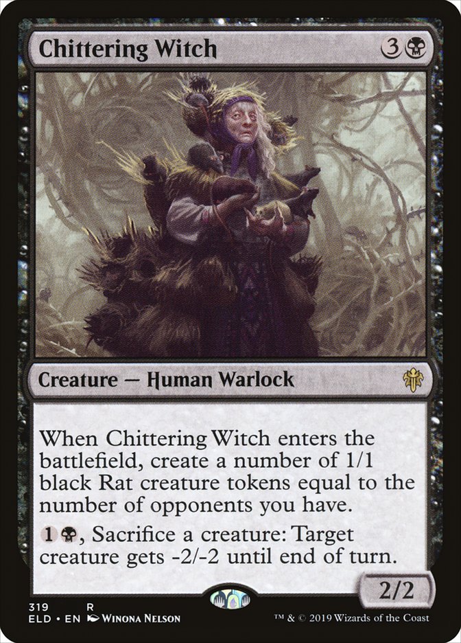 Chittering Witch [Throne of Eldraine] | GnG Games