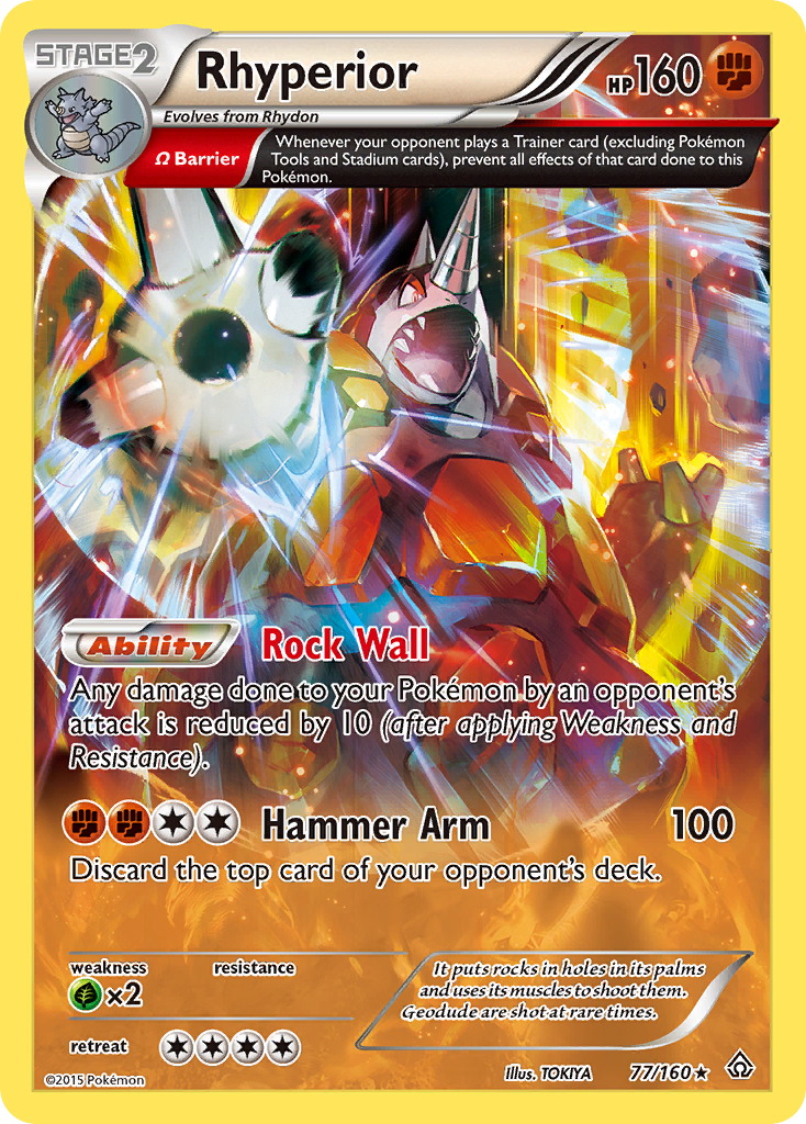 Rhyperior (77/160) [XY: Primal Clash] | GnG Games