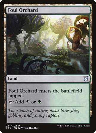 Foul Orchard [Commander 2019] | GnG Games