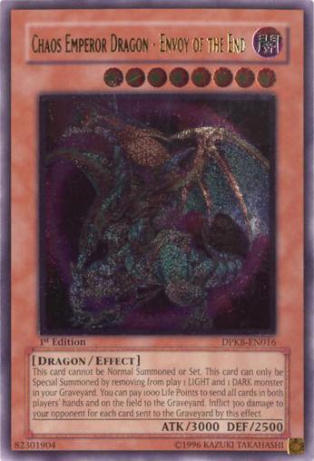 Chaos Emperor Dragon - Envoy of the End [DPKB-EN016] Ultimate Rare | GnG Games